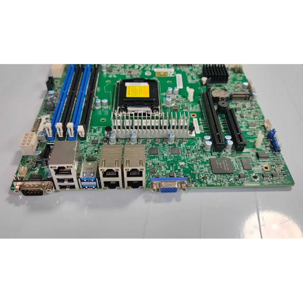 C246 Ecc Server Motherboard - Placa-mãe do servidor NAS C246 Chip