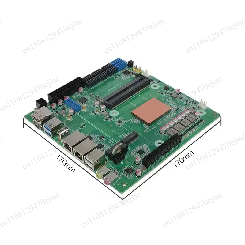 Placa-Mãe Mini ITX Topton AMD  - Mini Itx Dual 2.5G Nas Motherboard avaliação e preço
