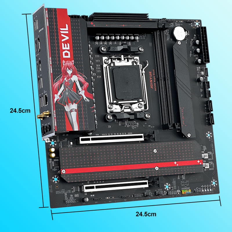 JGINYUE B650M NIGHT DEVIL Plac - X870E Atx Motherboard avaliação e preço