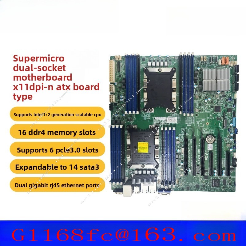 Placa-Mãe Profissional de Alta - C621 Dual Cpu Motherboard avaliação e preço