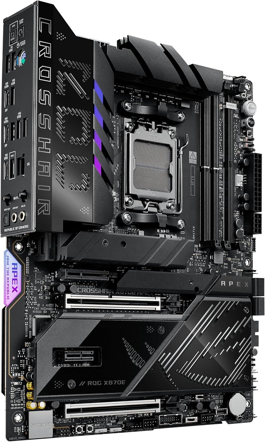 2025 NOVO ROG Crosshair X870E  - X870E Atx Motherboard avaliação e preço