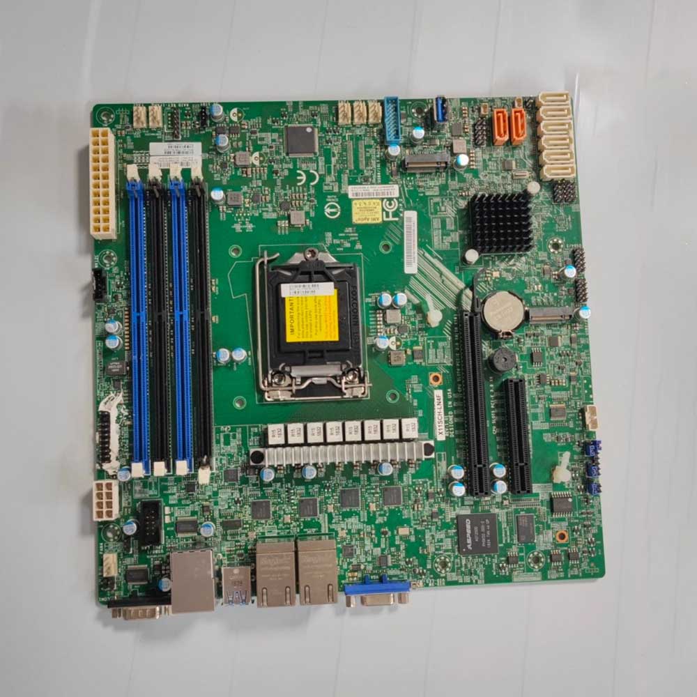 Placa-mãe do servidor NAS C246 - C246 Ecc Server Motherboard avaliação e preço
